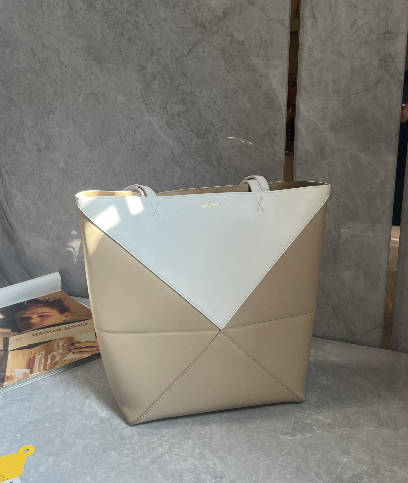 Loewe zzle fold series foldable tote bag 0693