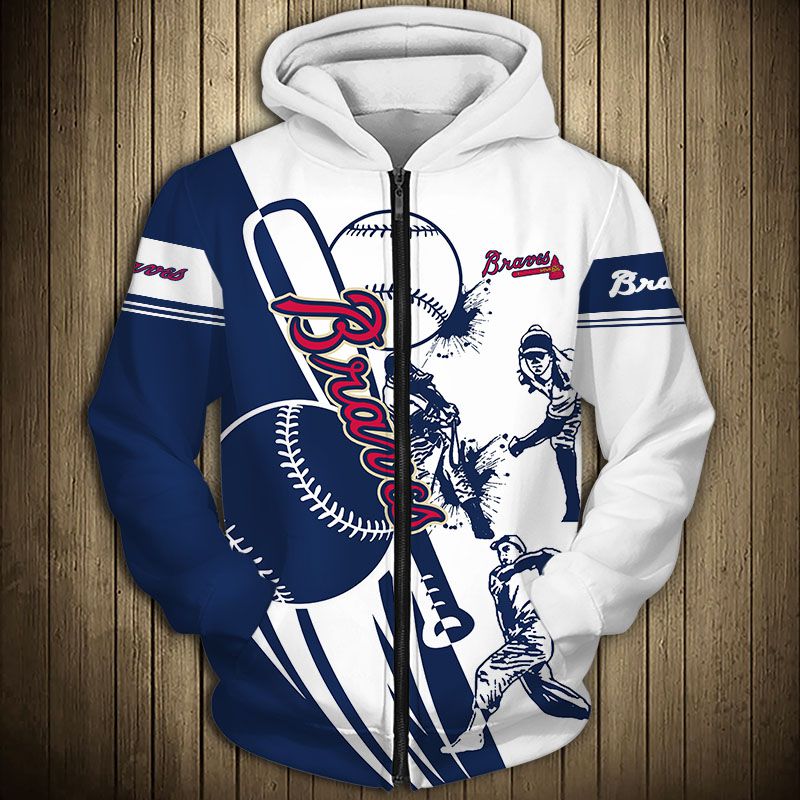 ATLANTA BRAVES 3D HOODIES AB009