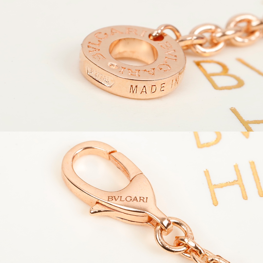Bulgari rivet ruby ​​necklace