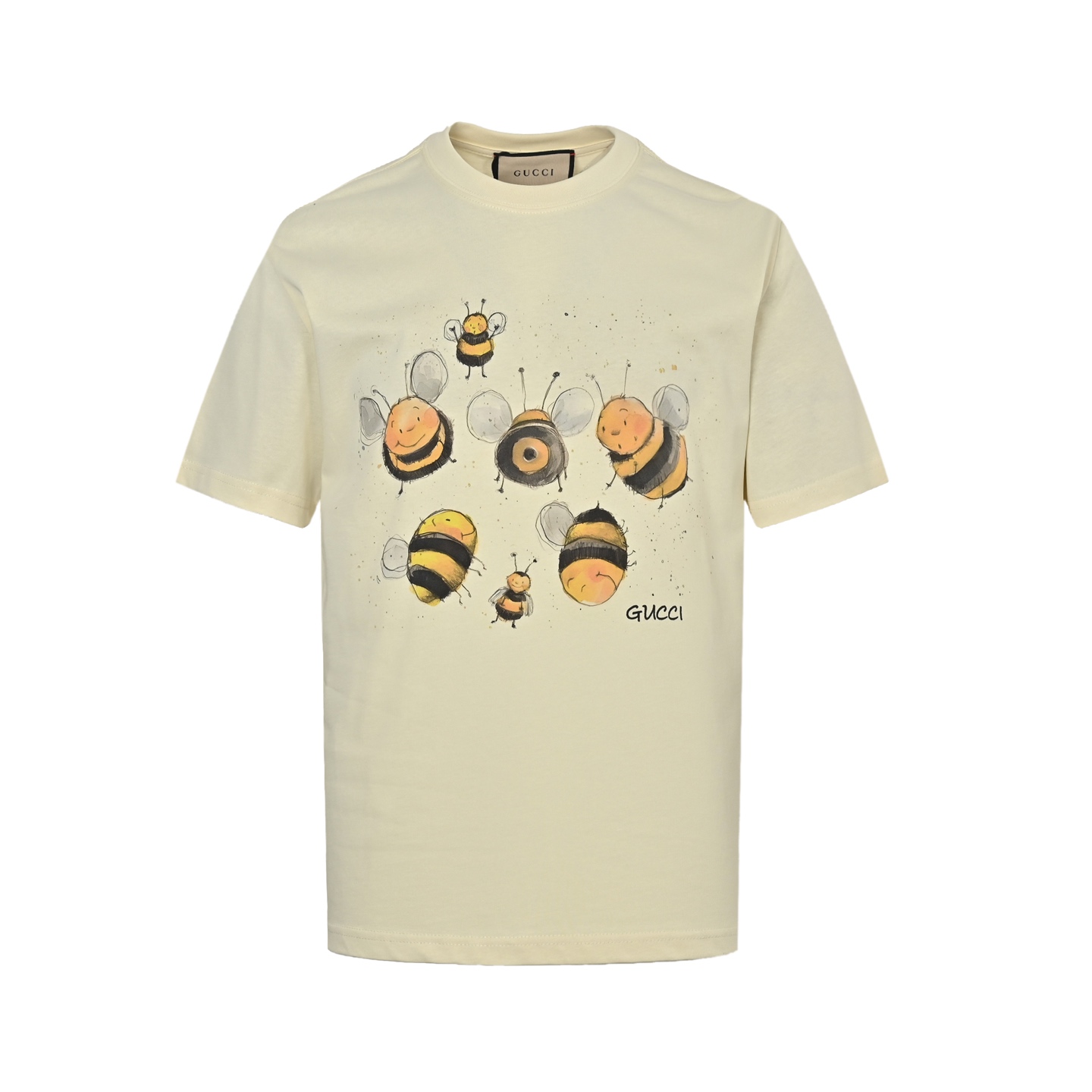 Gucci 25ss funny cartoon series printed short sleeves
