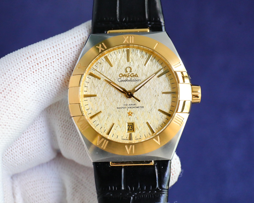 Omega fifth generation constellation series men's watch