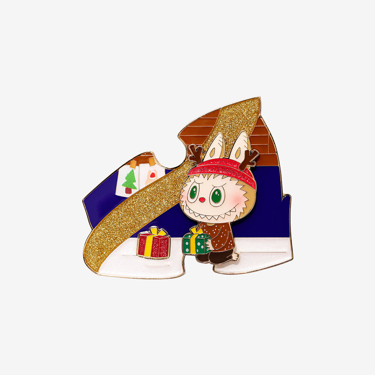 POP MART THE MONSTERS Let's Christmas Series-Fridge Magnet  [1 Blind Box]