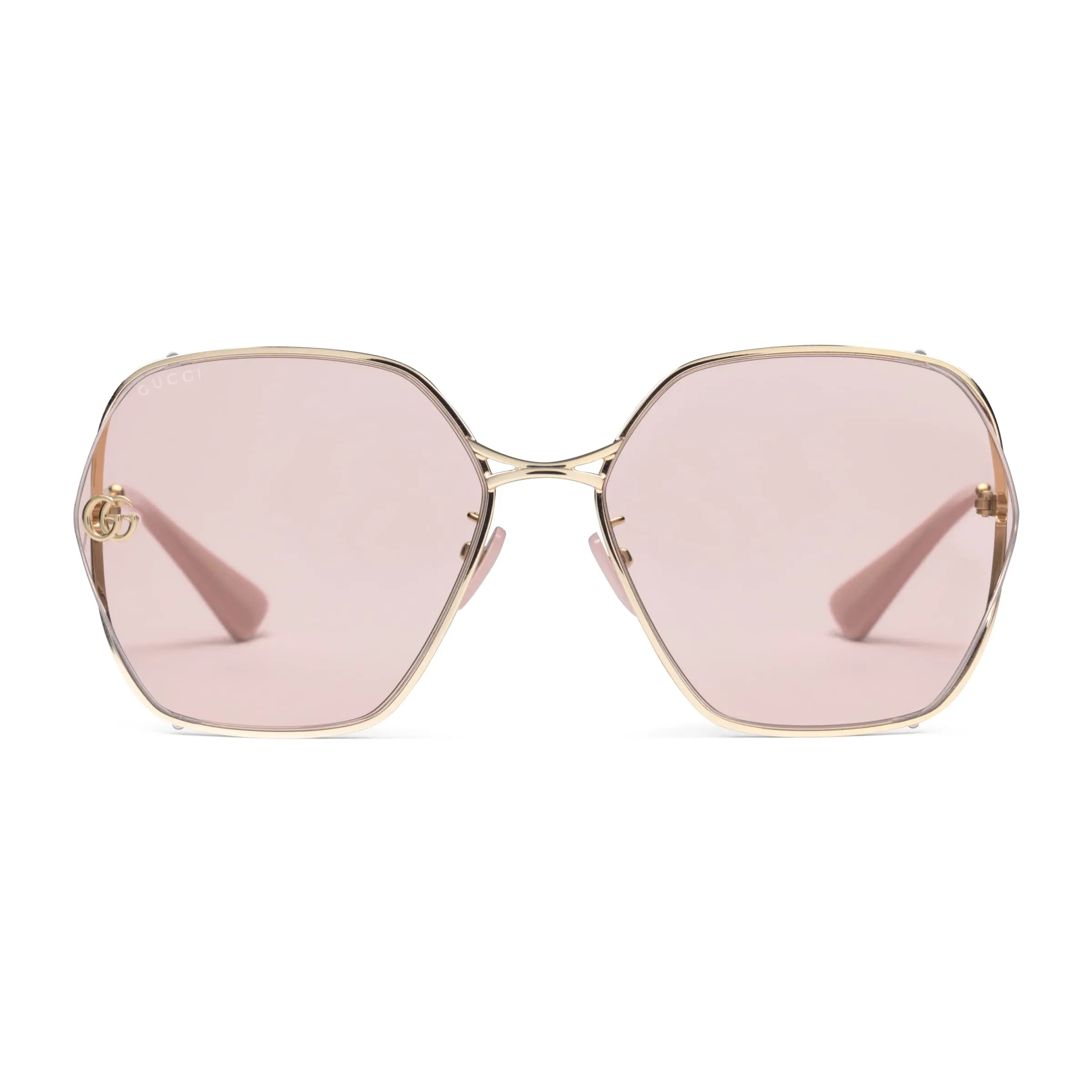 Gucci fitted round frame sunglasses