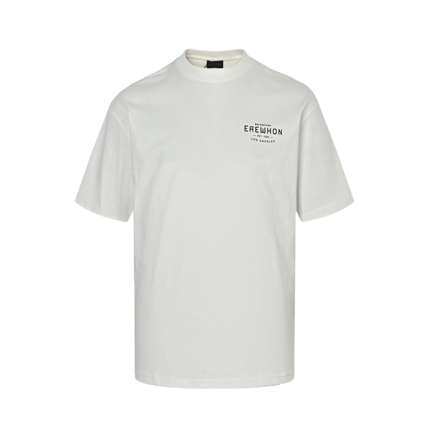 Balenciaga 25ss EREWHON supermarket joint printed short sleeves