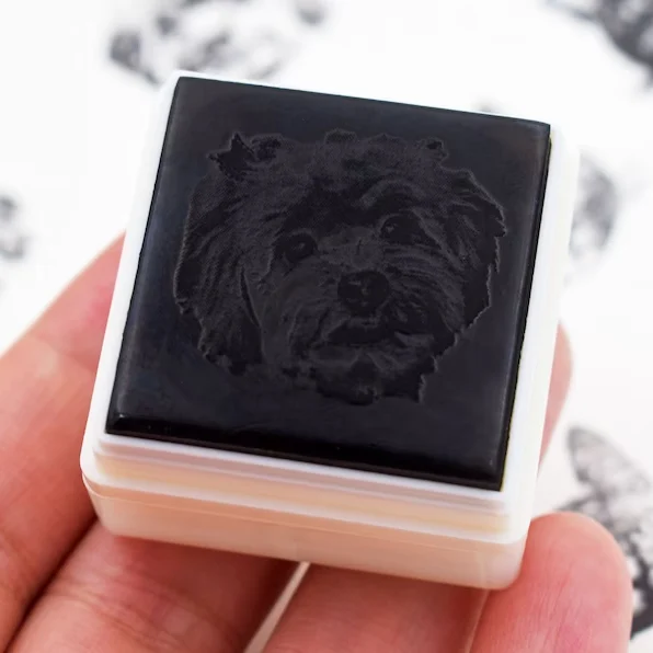 Custom Pet Portrait Stamp