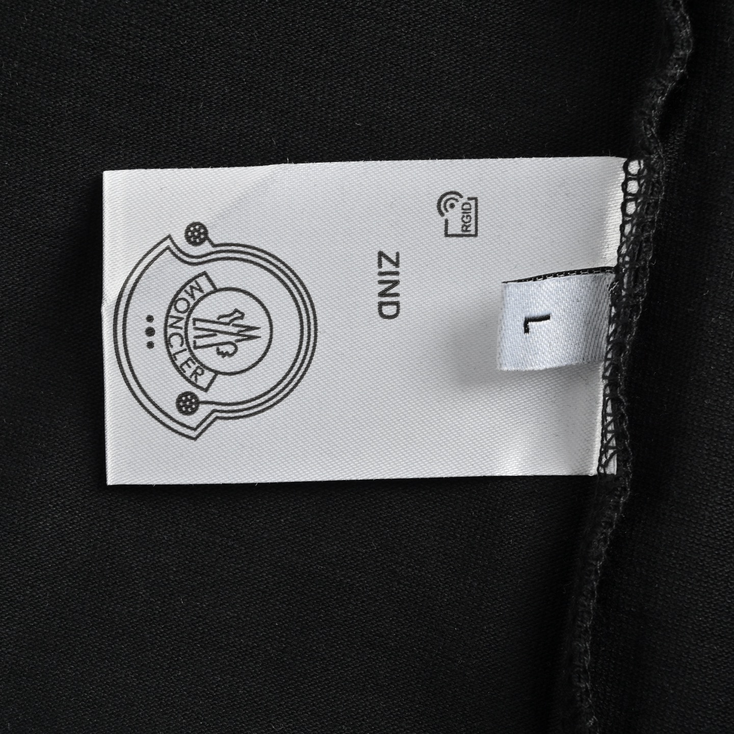 Moncler 25ss embroidered large logo short sleeve