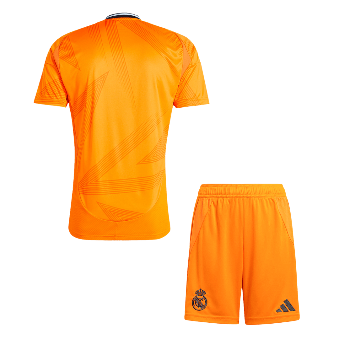 Real Madrid men's away football jersey kit (shirt+shorts) 2024/25