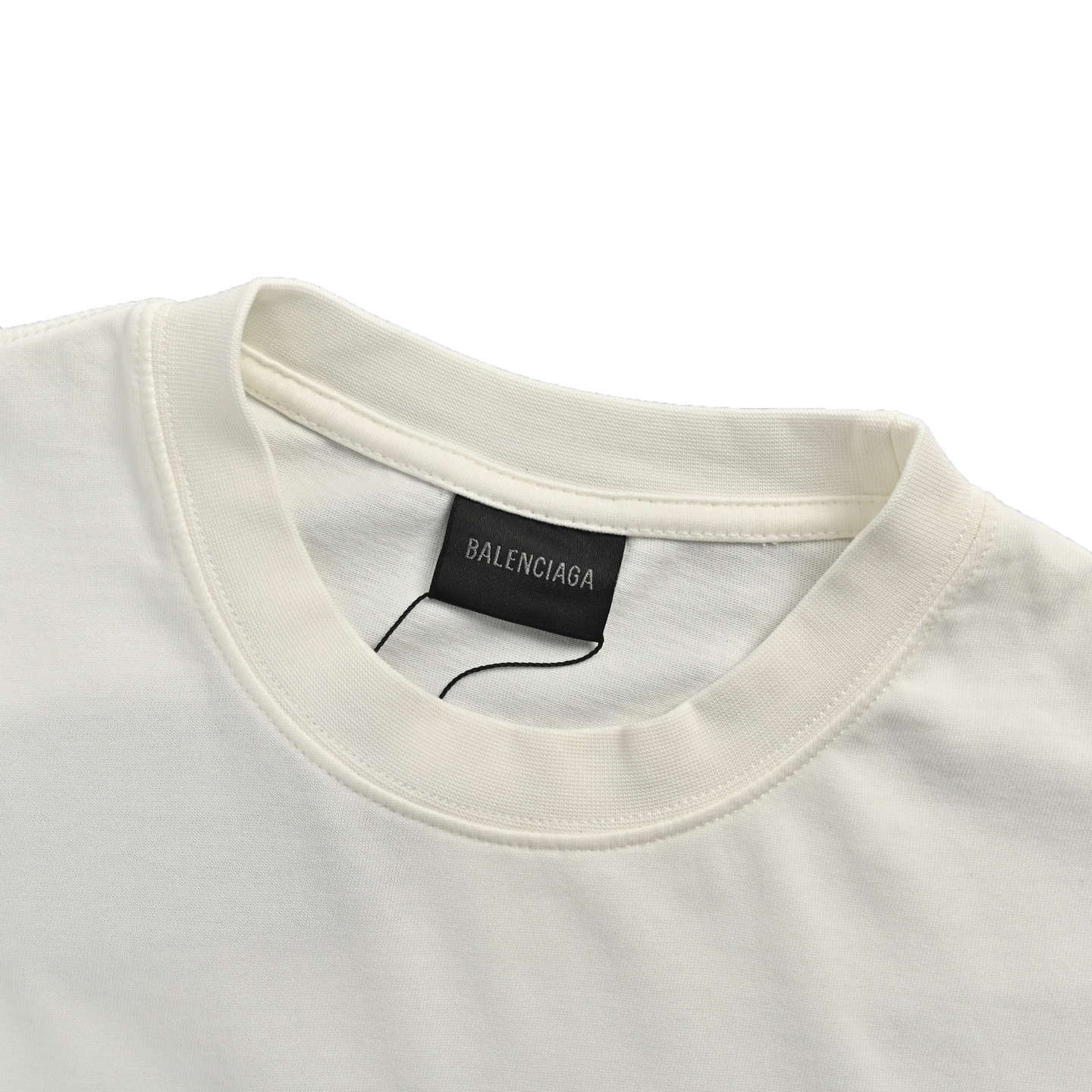 Balenciaga Halo Print Pop Embroidery Short Sleeve