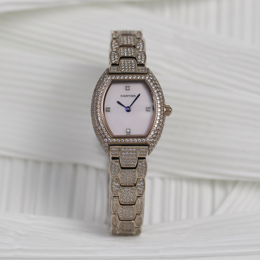 Cartier Gypsophila - Mini lady tonneau watch