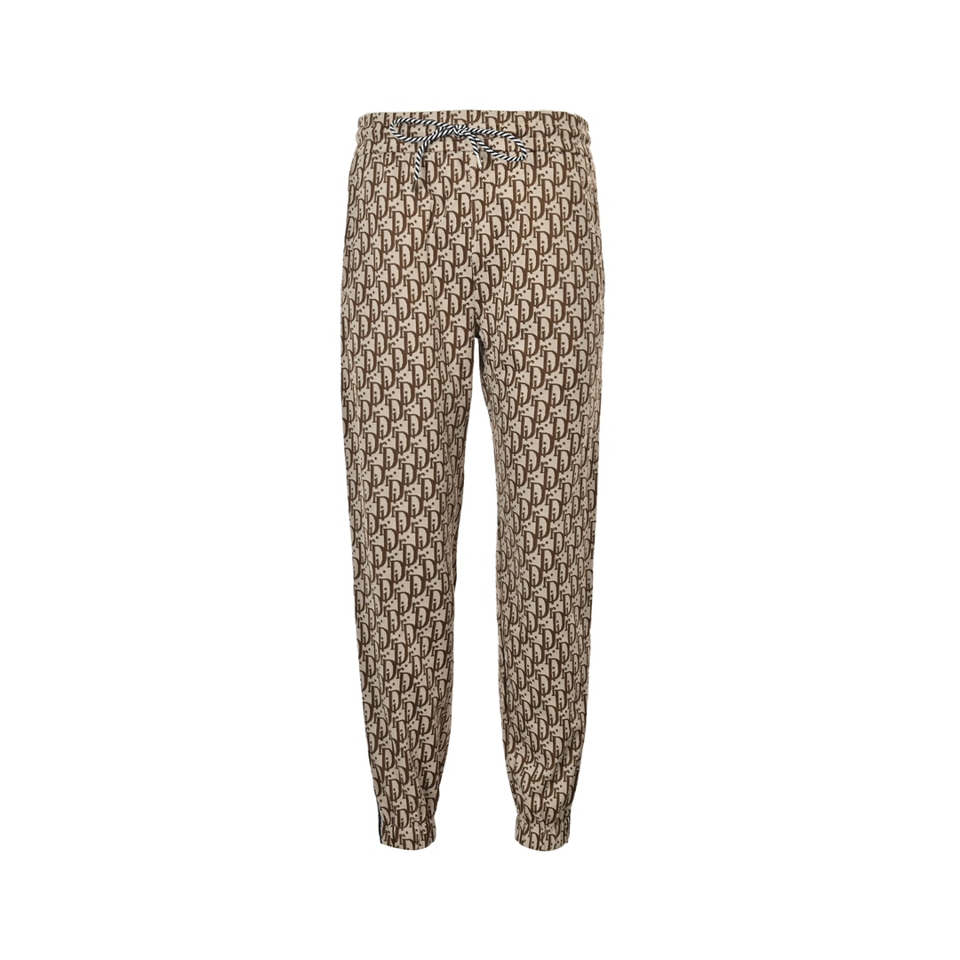 Dior 24Fw all-over jacquard side webbing trousers set