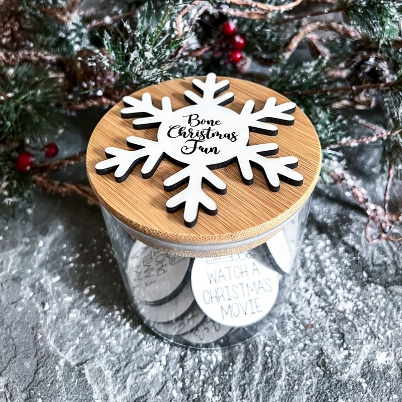Family Christmas Advent Tokens