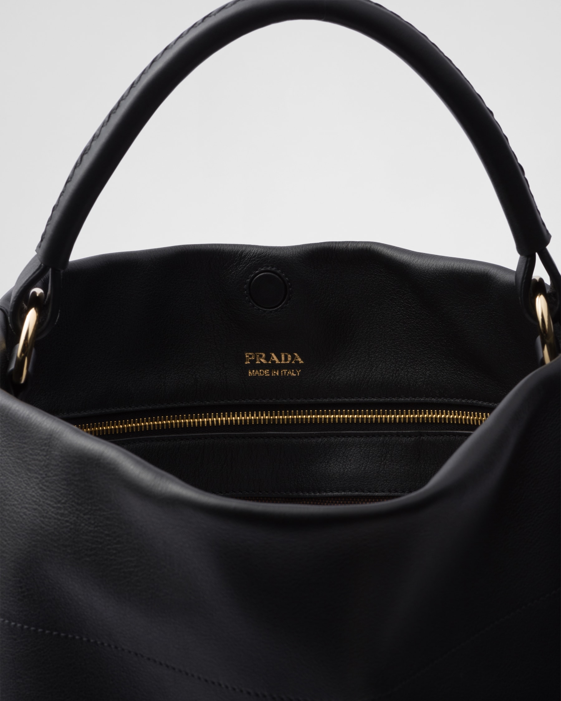 Prada Large Leather Shoulder Bag1BC218_2CYS_F0002_V_OVO