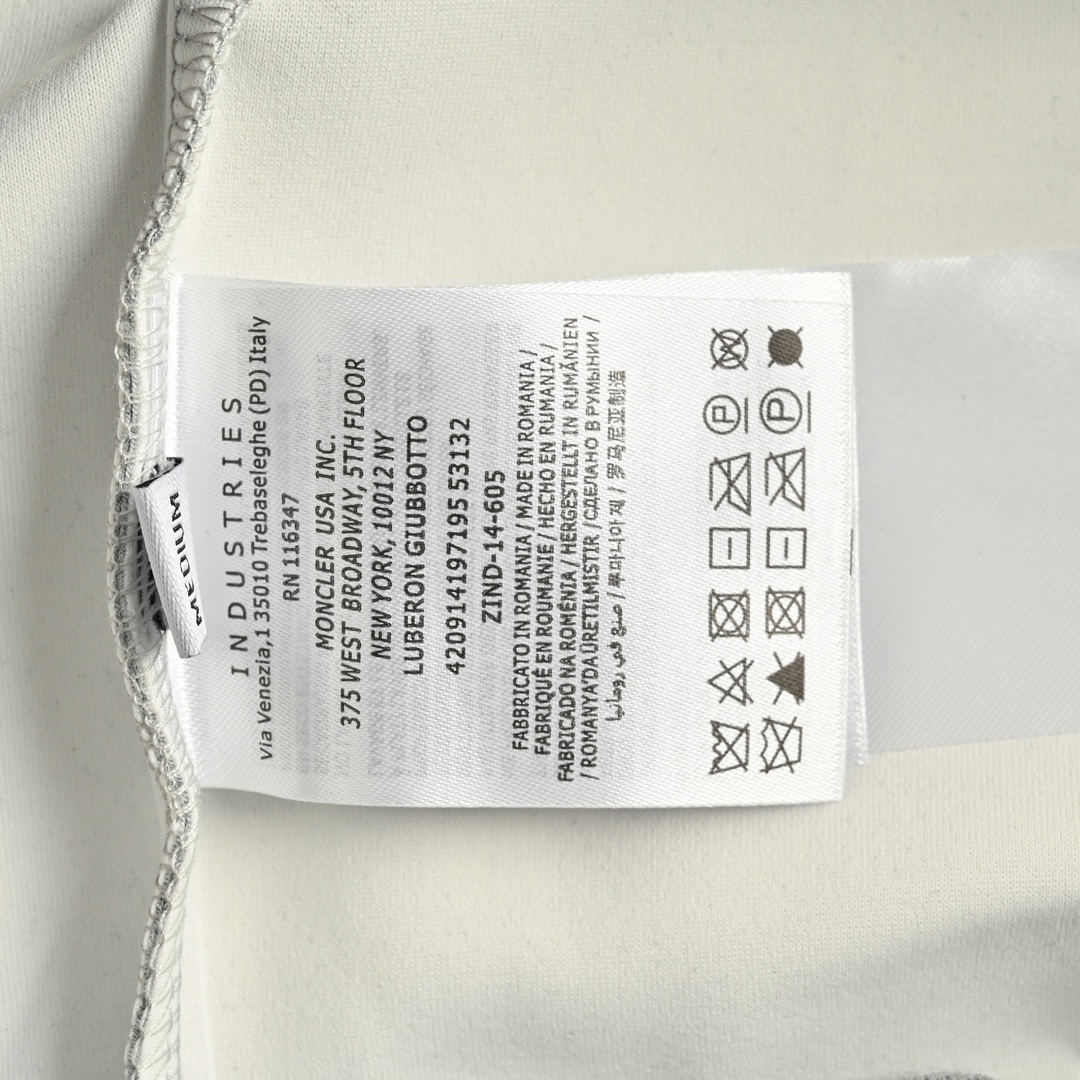 Moncler 24Fw logo pocket print trousers