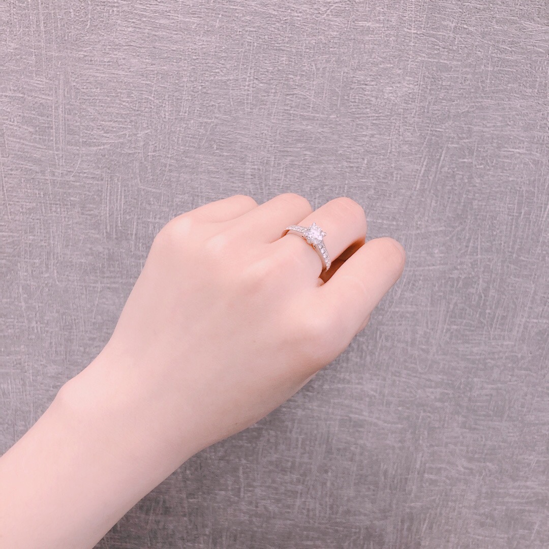 Cartier full diamond ring