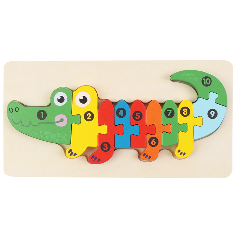 (🔥NEW YEAR HOT SALES 50% OFF)Three-dimensional wooden puzzle for children-BUY 2 GET 10% OFF