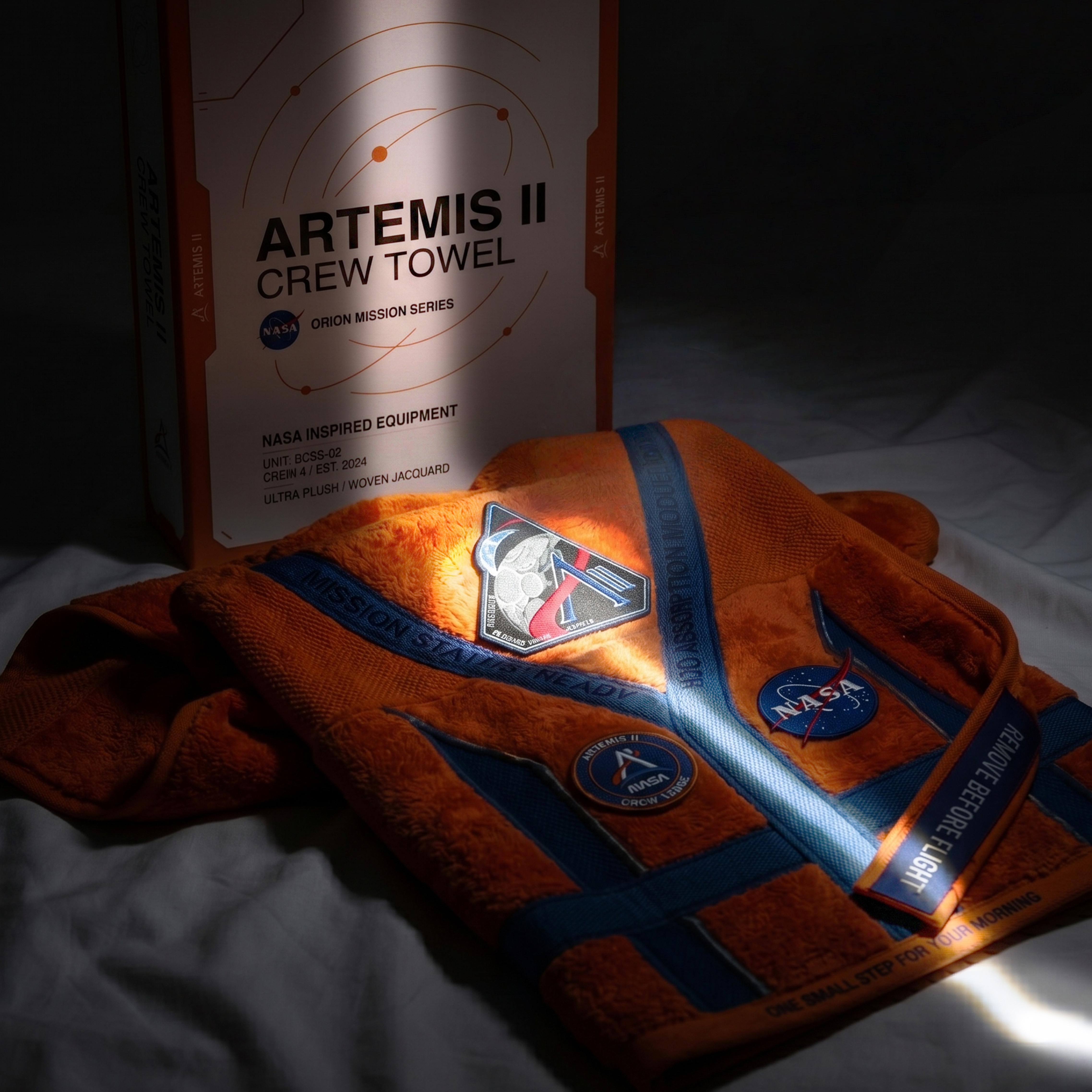 🚀 NASA Artemis II: Crew Towel – Suit Up For Your Morning Mission 🌕