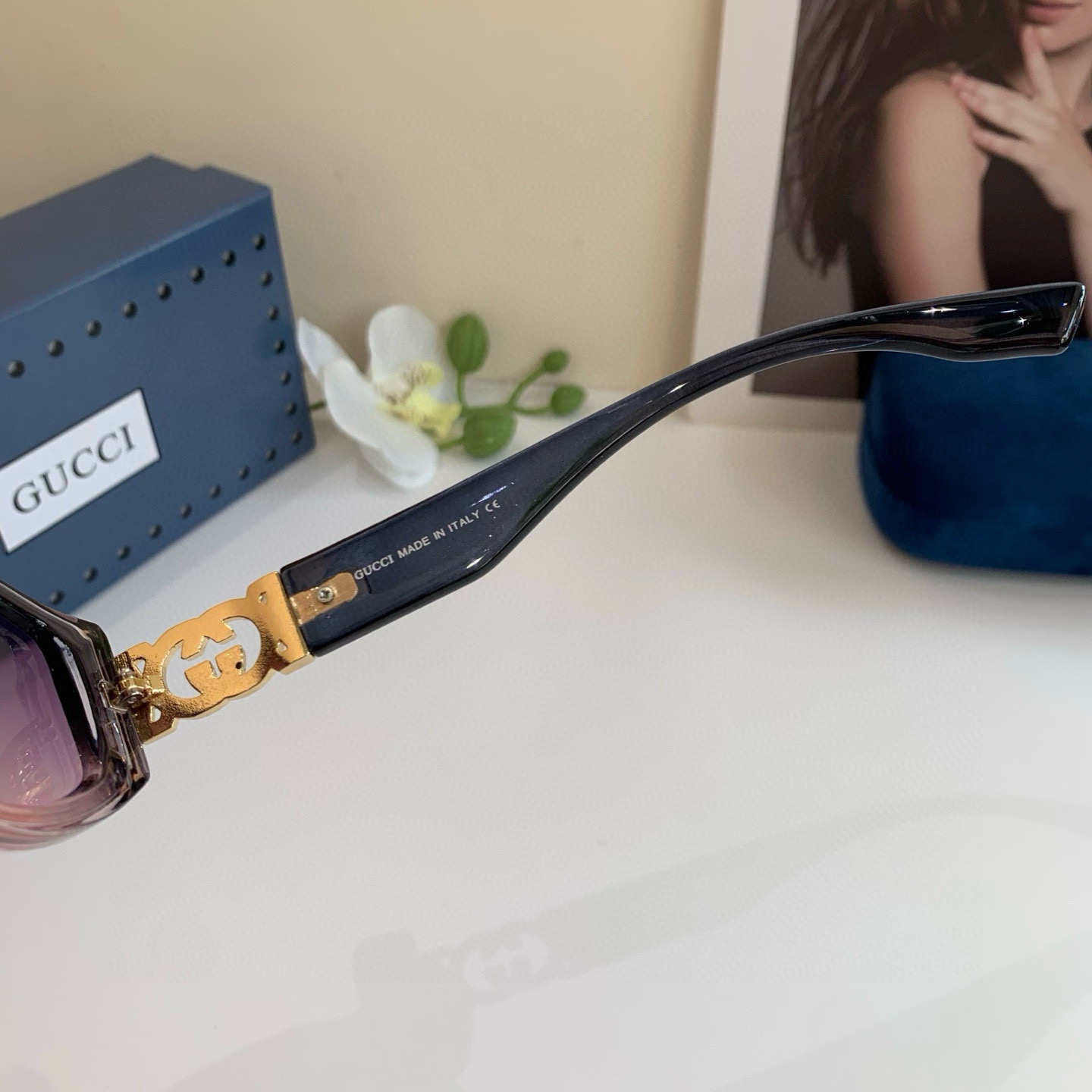 Gucci Round Frame Sunglasses