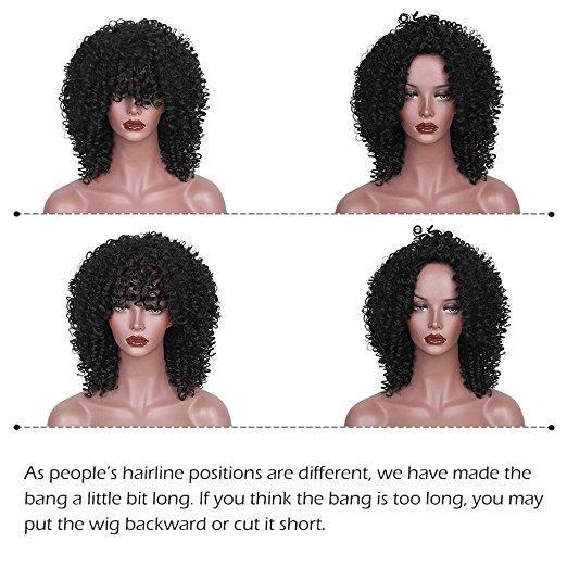 Luna A08 Spiral Culrly Shoulder Length Wig for Women