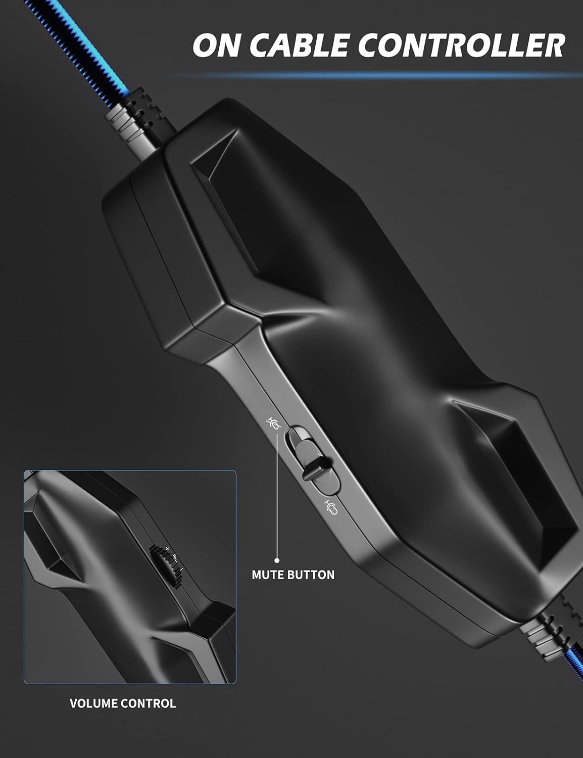 ZIUMIER Z66 Gaming Headset, Wired, Over-Ear, Noise Cancelling Mic, RGB Light, Stereo Surround Sound, Compatible with PS4, PS5, Xbox One, Laptop (Green)