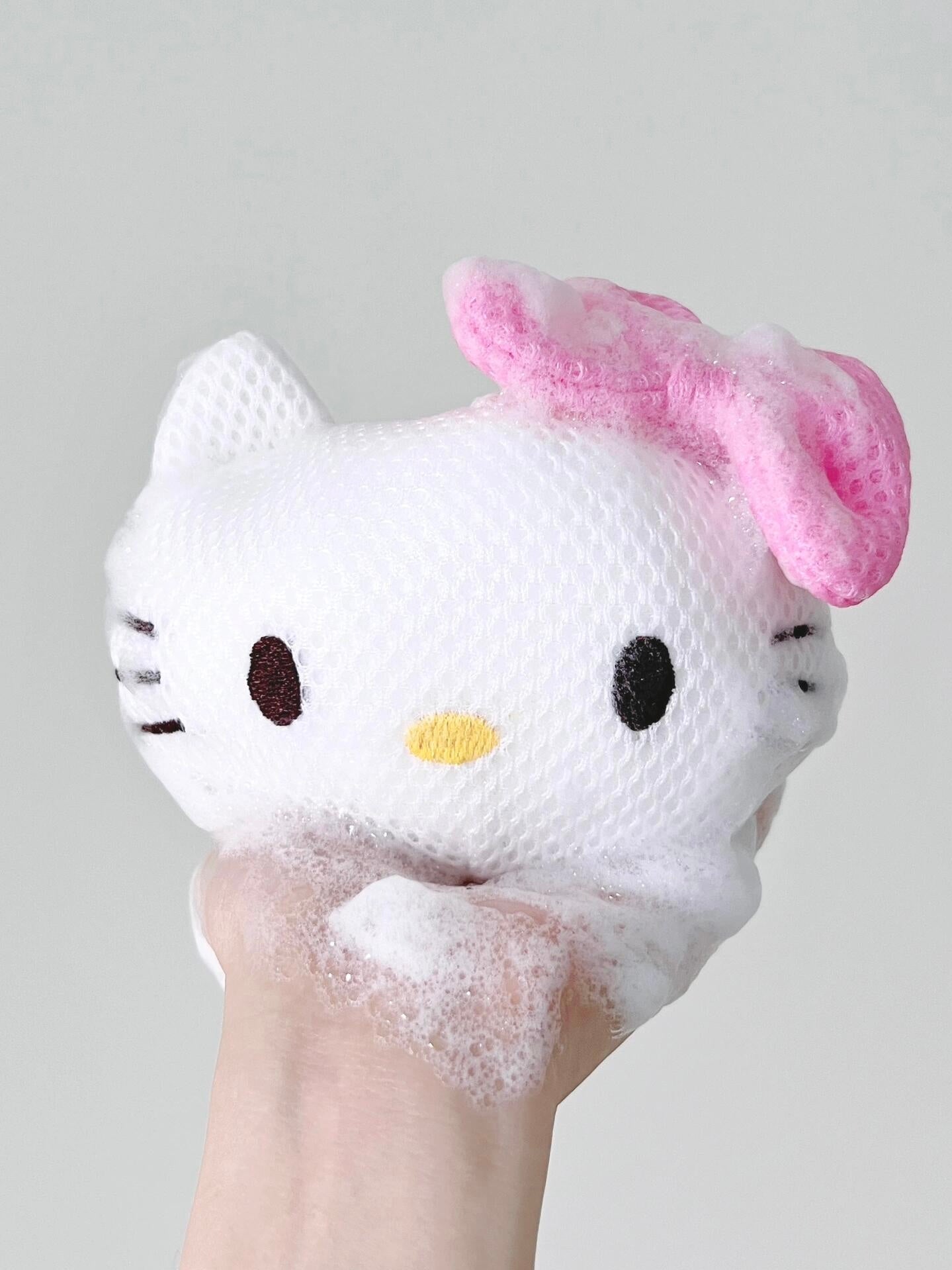 Sanrio Shower Ball Gentle Exfoliating Bath Sponge Loofah Pouf