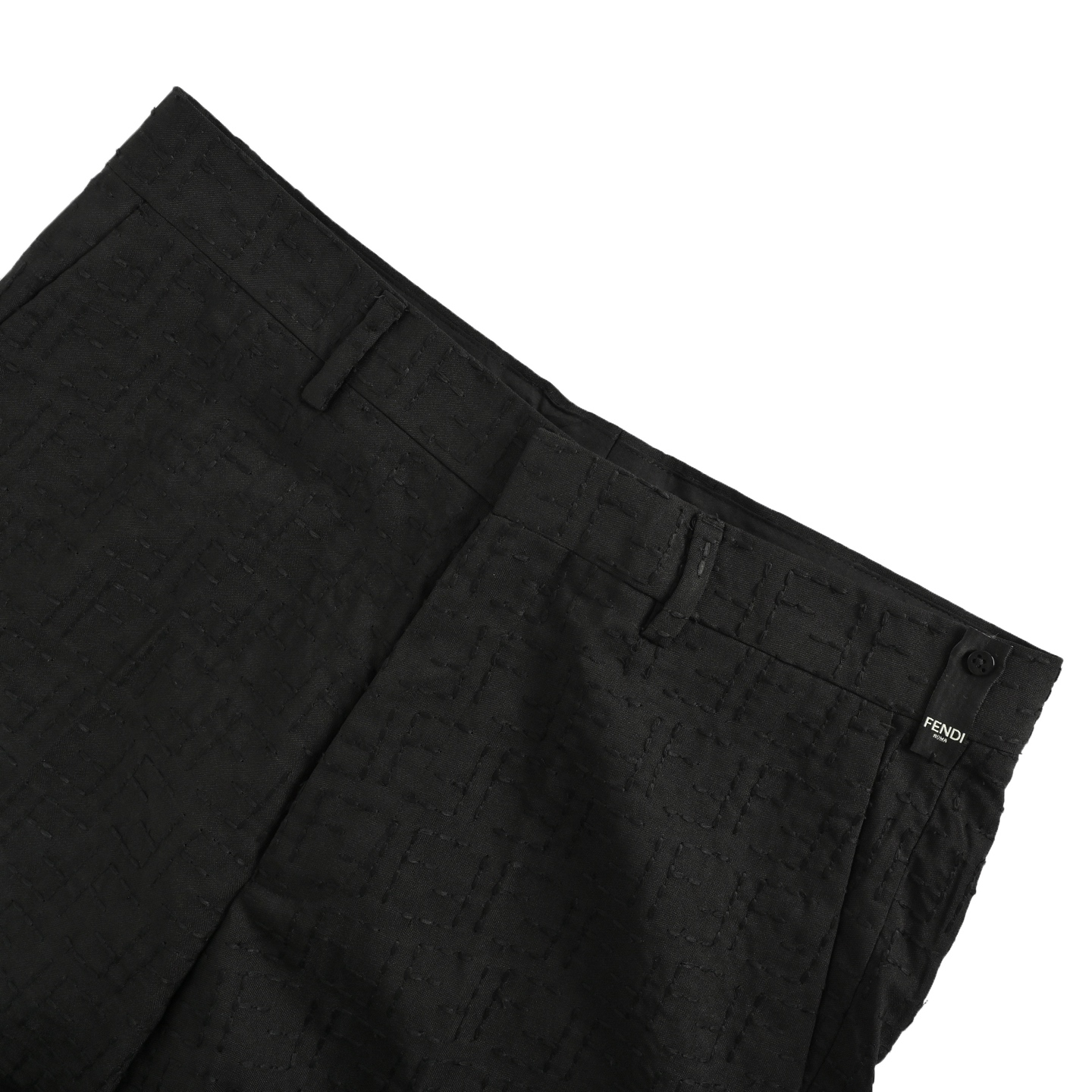 Fendi 25ss all-over monogram jacquard shorts