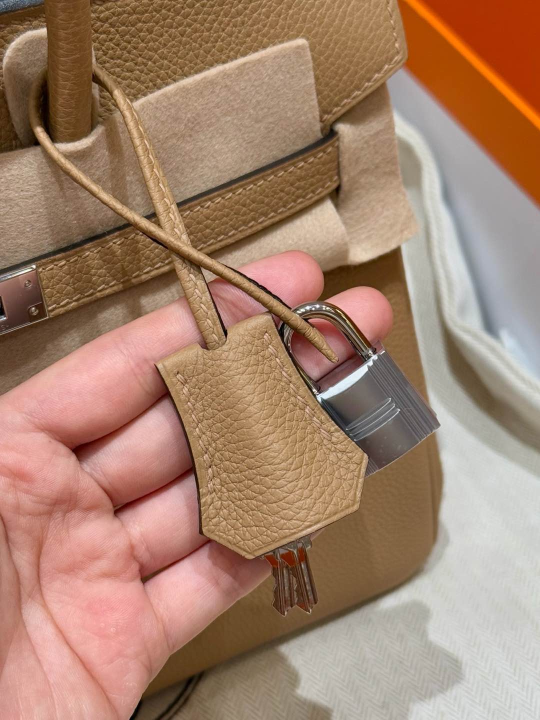 Hermes Birkin 0MChai handbag (handmade custom)