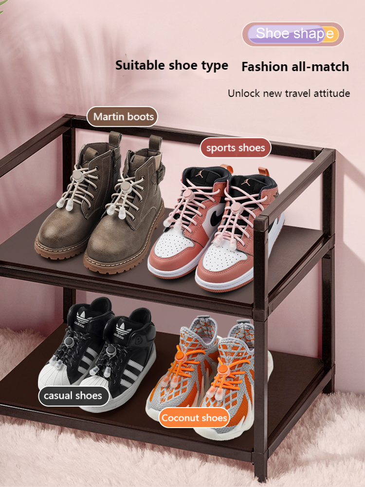 (🔥Last Day Promotion-SAVE 50% OFF)Multicolor Lazy Elastic shoe buckles-BUY 7 PAIR GET 15% OFF & FREE SHIPPING