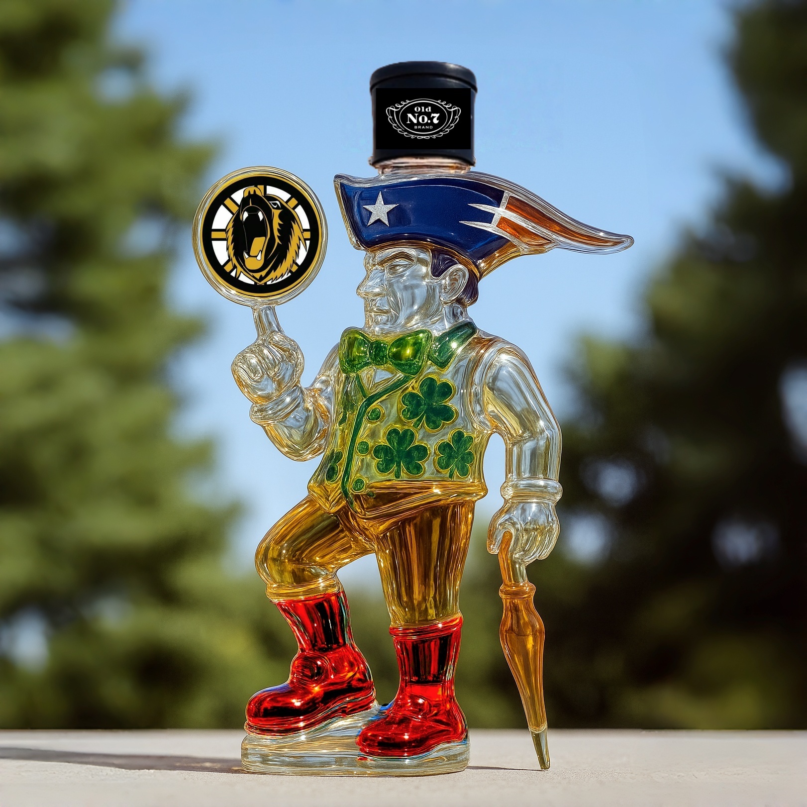 Boston Sports Whiskey Bottle 2025