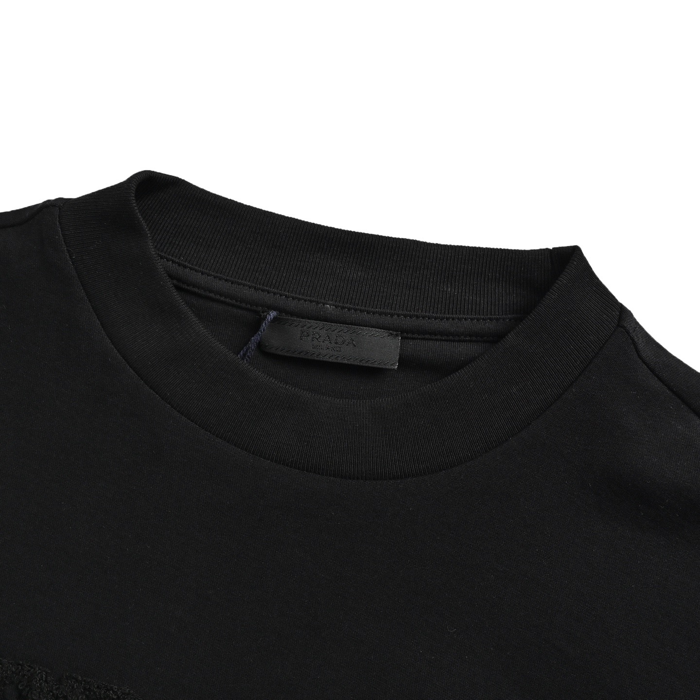 Prada 25ss obscure towel embroidered logo short sleeve