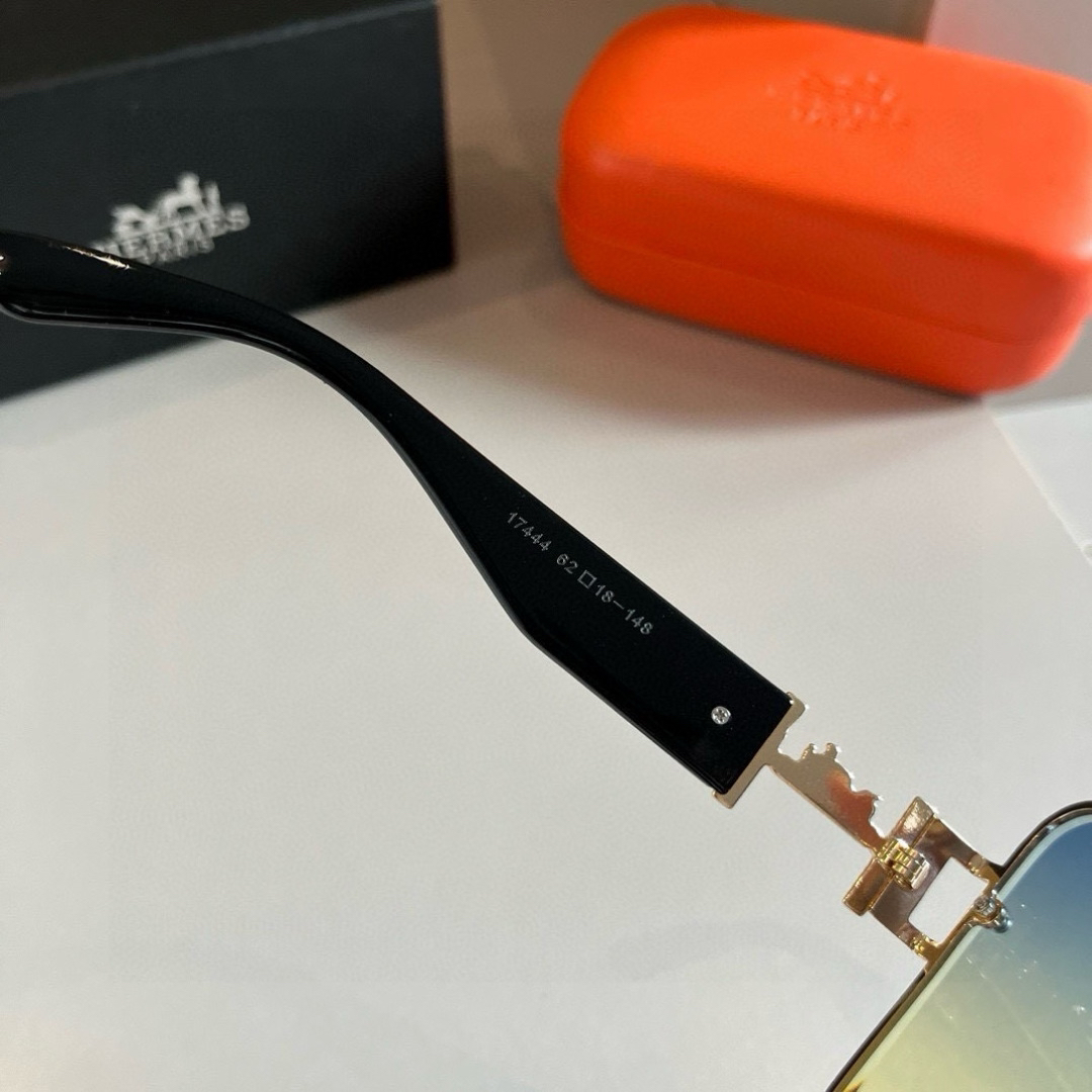 Hermes Square Frame Sunglasses