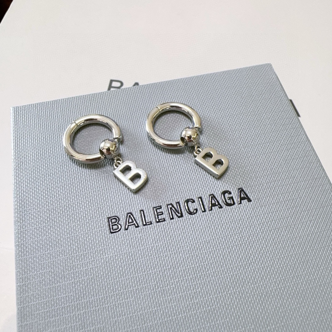 Balenciaga BB earrings
