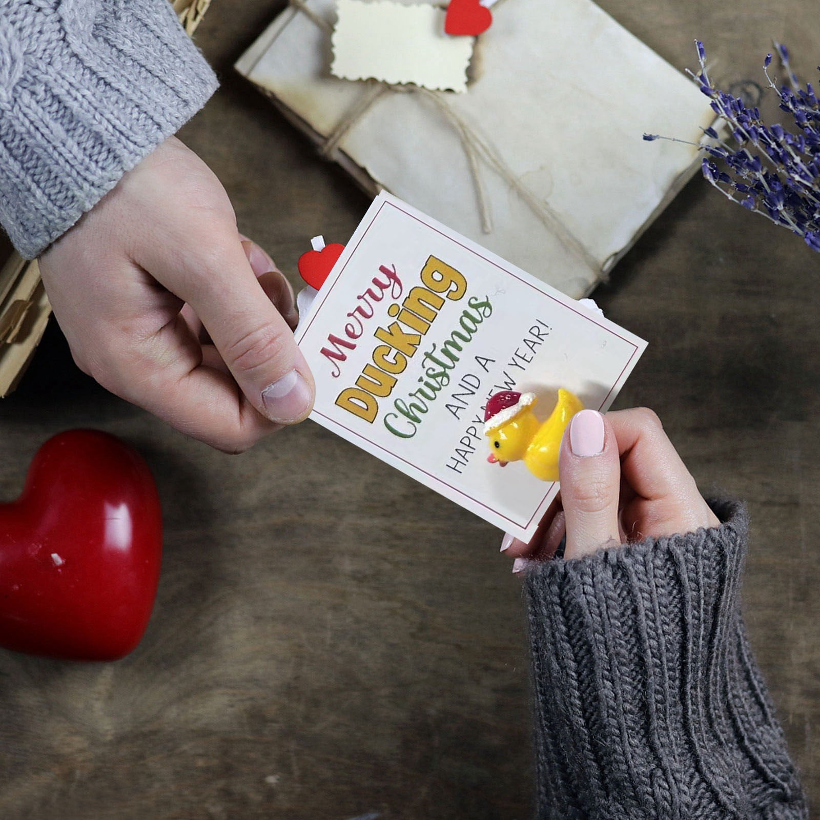 🎄 Early Christmas Sale 🎅 Cute Lucky Charm Greeting Card
