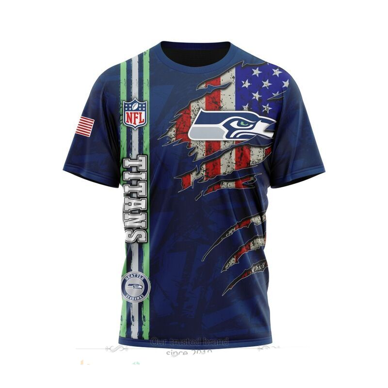 SEATTLE SEAHAWKS 3D HOODIE SKULL0802