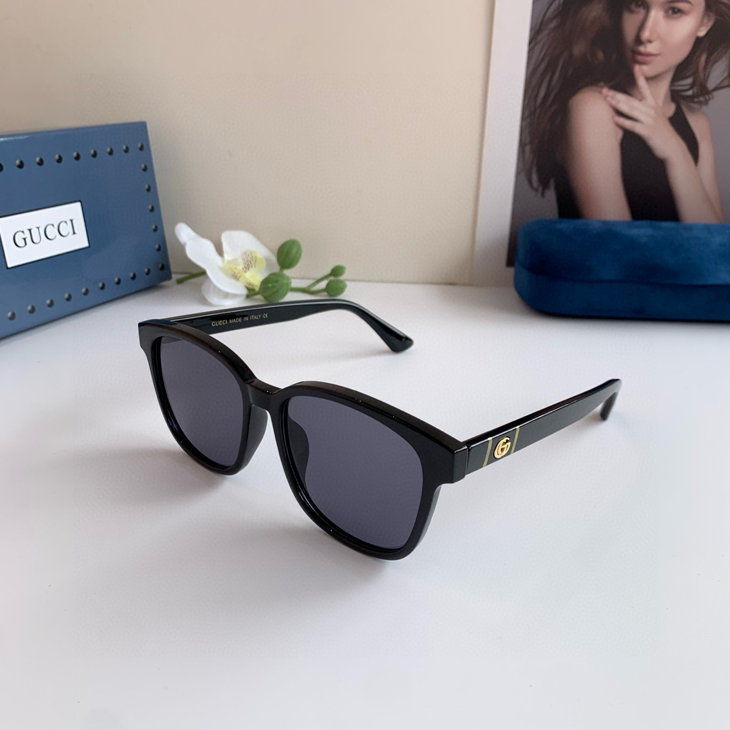 Gucci Round Frame Sunglasses