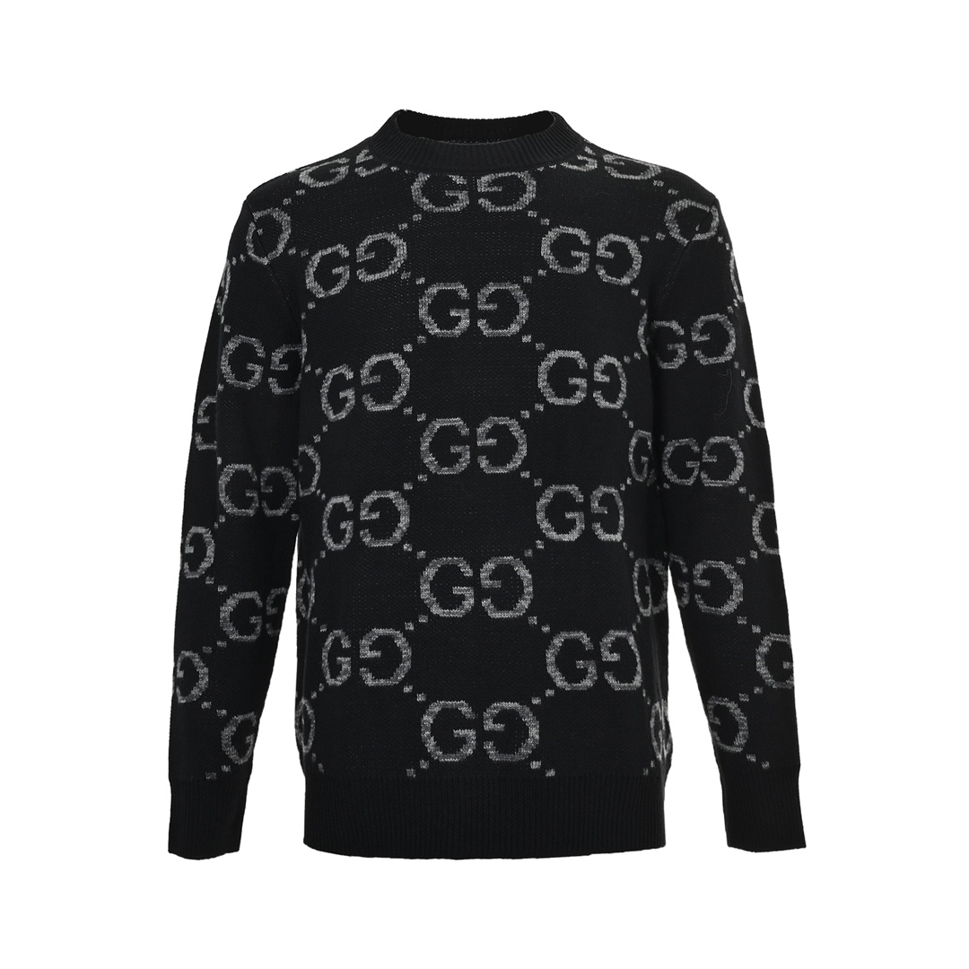 Gucci 24Fw Classic Interlocking Crew Neck Sweater