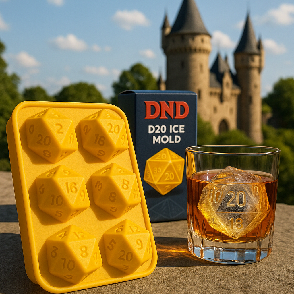 DND C20 Dice Ice Mold