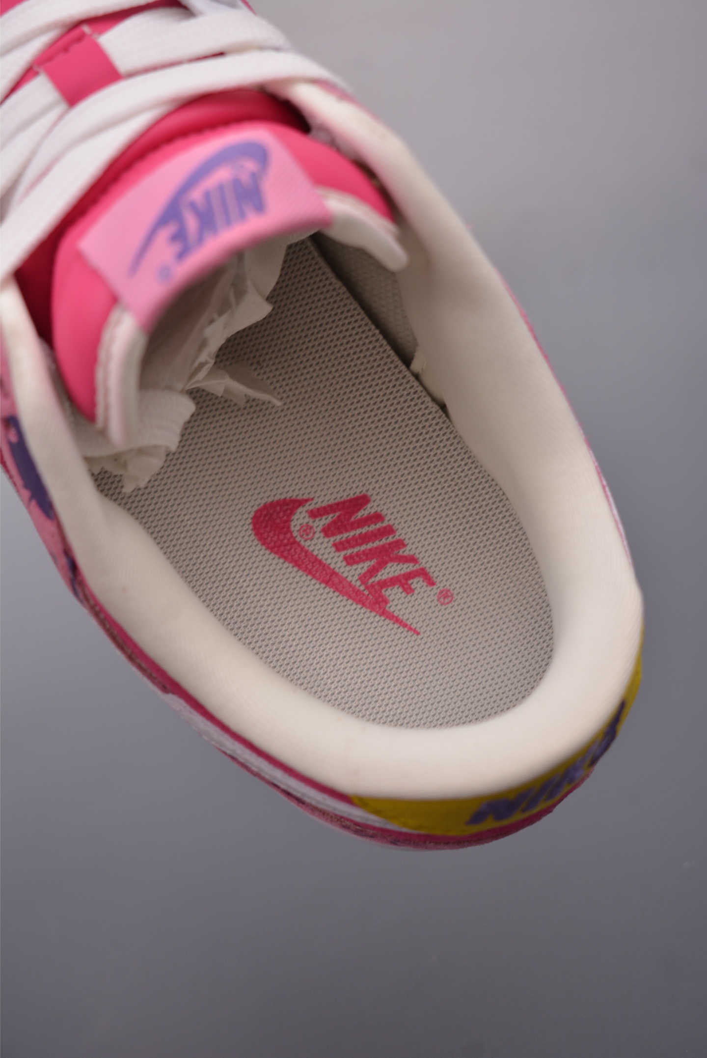 Nike By You SB Dunk Low Retro SP Light Pink Rose Graffiti XD6188-047