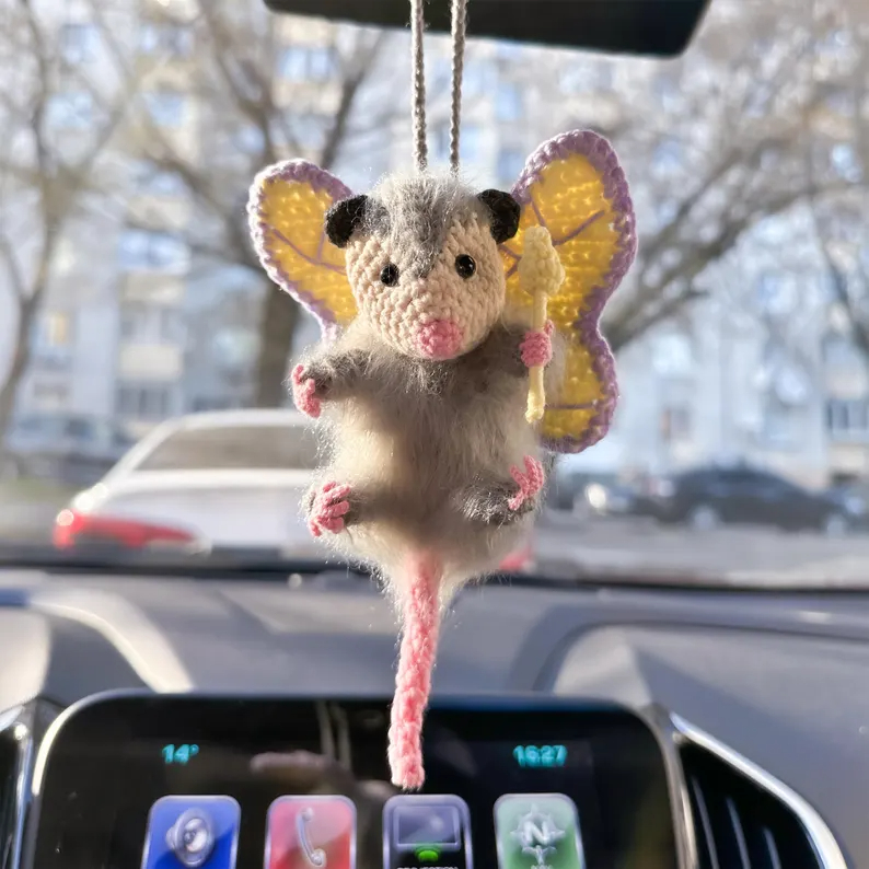 Fairy Possum Cute Car Accessories