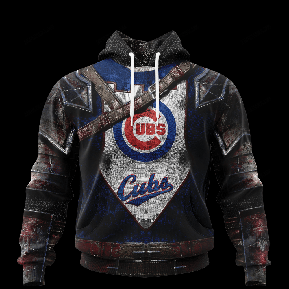 CHICAGO CUBS 3D WARRIORS HOODIE