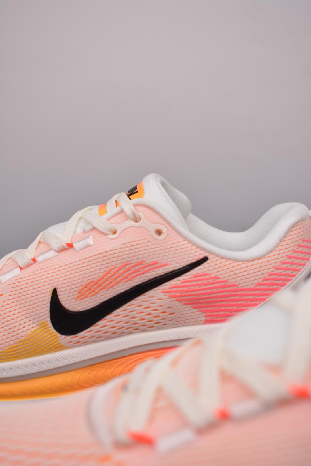 Nike Vomero 18 ZoomX Rose Red Black and White