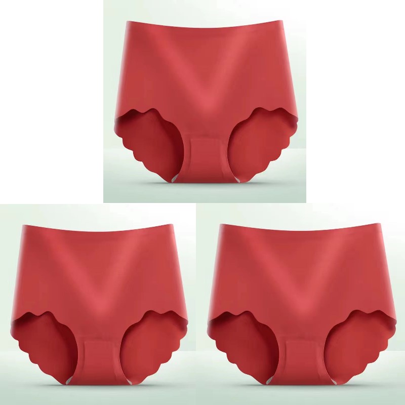 (🔥Last Day Promotion-SAVE 50% OFF)2023 New Upgrated High Waist Leak Proof No Trace Ice Silk Panty-BUY 2 SETS GET 10% OFF & FREE SHIPPING