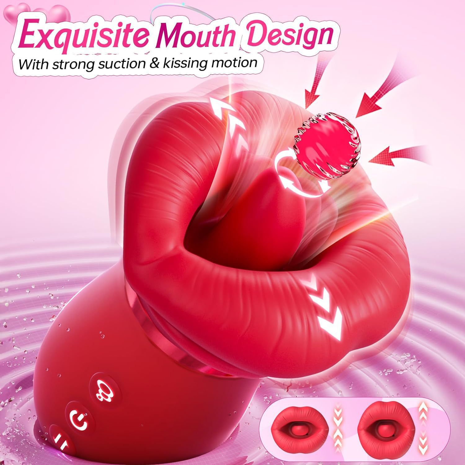 5-in-1 Sucking Vibrator  - APP model