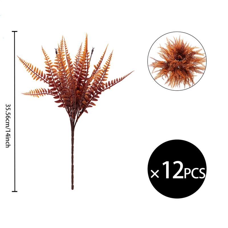 🔥HOT SALE🔥Realistic Fall Fake Flowers UV Resistant Outdoor Indoor Decor
