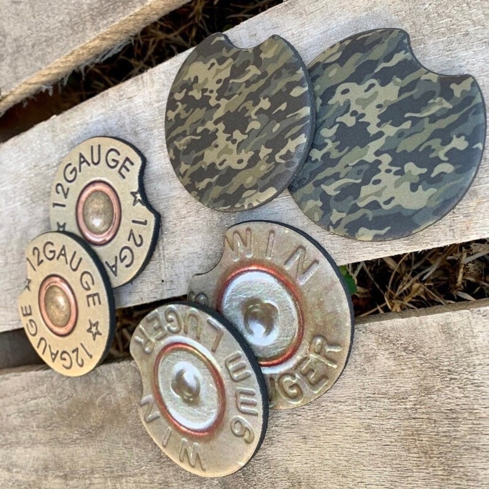 Hunter Camo Bullet Coaster