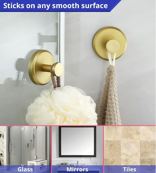 Upgraded Suction Cup Hooks