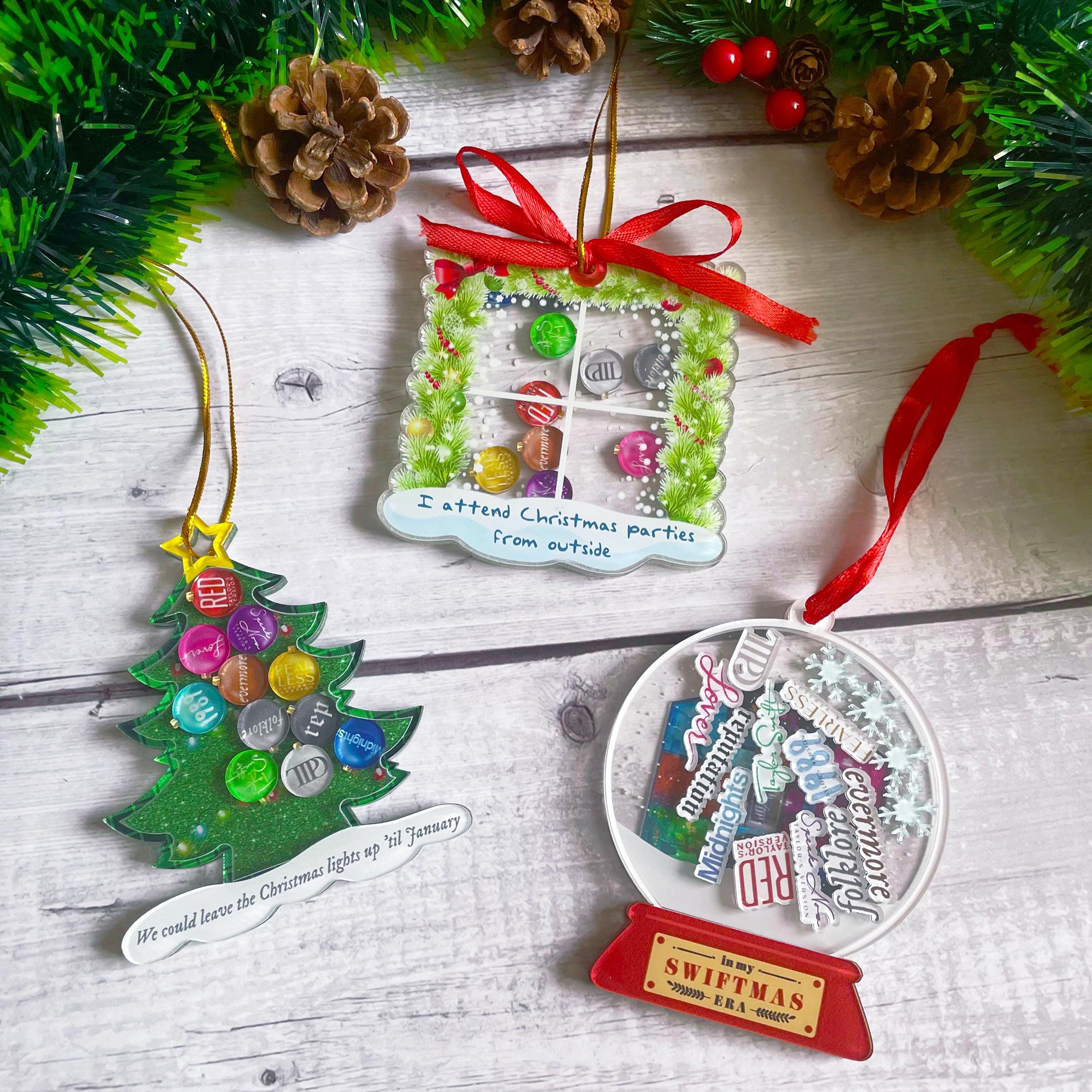 Swiftmas Shaker Ornament