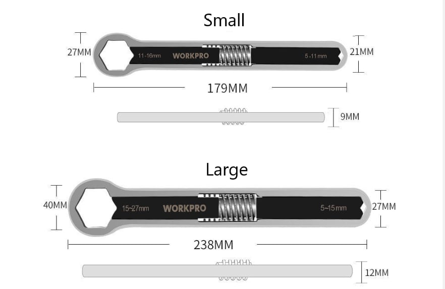 🔥FREE SHIPPING🔥Last Day Sale-48% OFF🎁Adjustable Wrench Universal Wrench Set