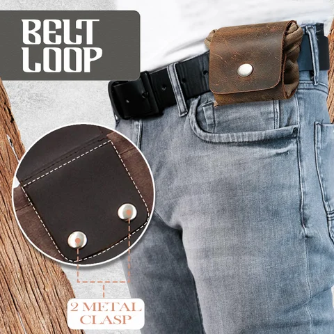 🔥Last Day Promotion - 50% OFF🔥Leather and canvas bushcraft bag