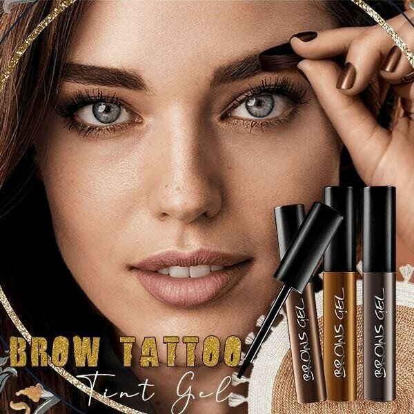 (⚡Last Day Flash Sale-50% OFF) Brow Tattoo Gel Tint - BUY 3 FREE SHIPPING