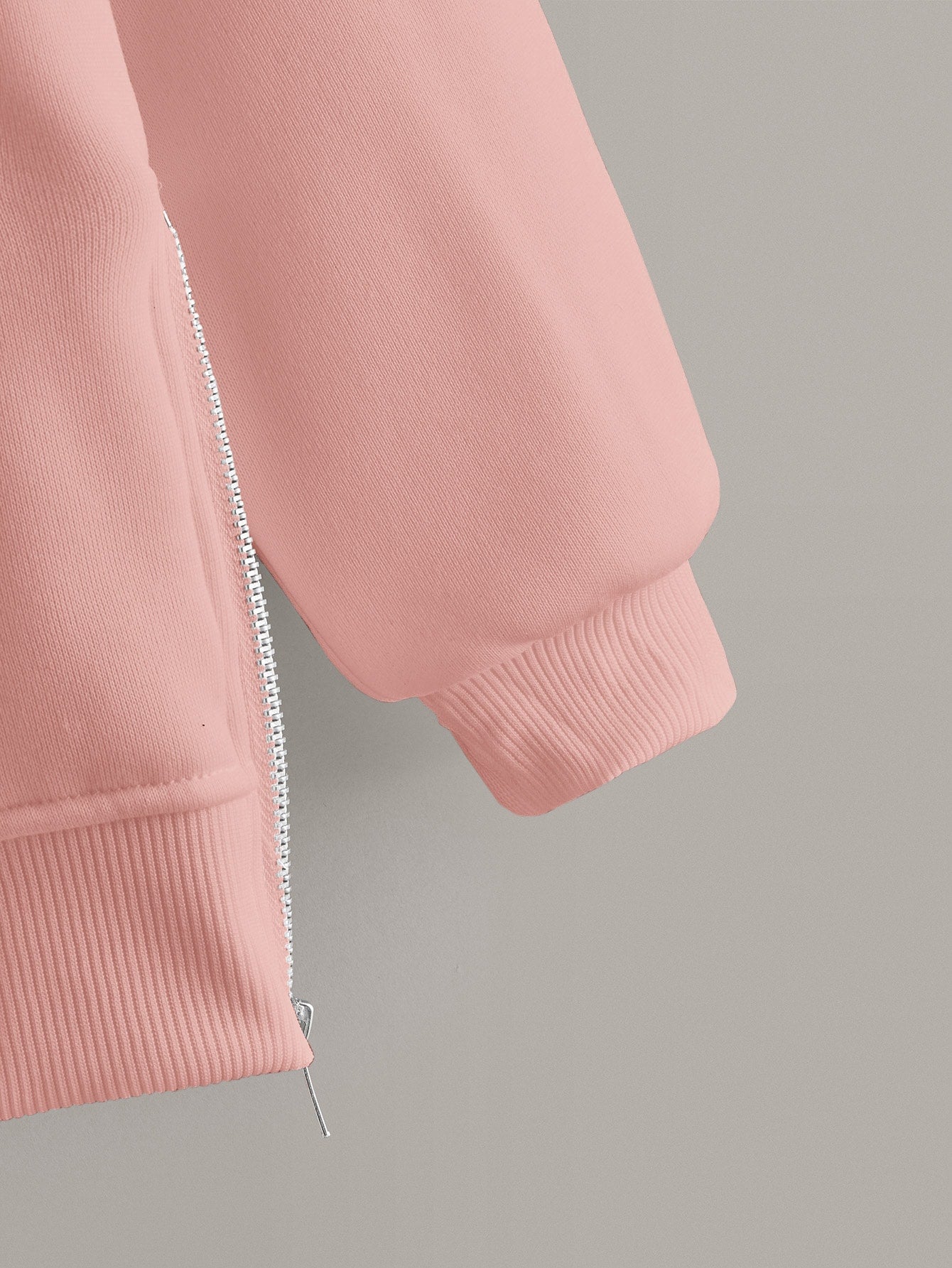 Drop Shoulder Drawstring Hooded Sweatshirt